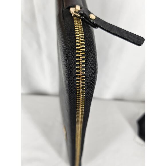 KATE SPADE BLACK HARD CASE 13" LAPTOP CASE WITH PINK MEMORY FOAM PADDING - Picture 5 of 10